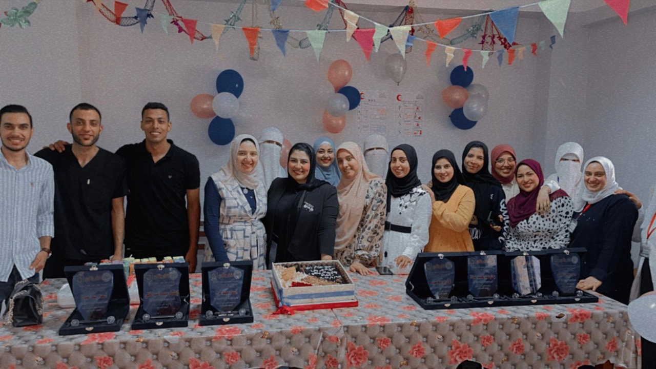 تقرير الحفلة الختامية للامتياز بمستشفى حوش عيسي 2023-2024